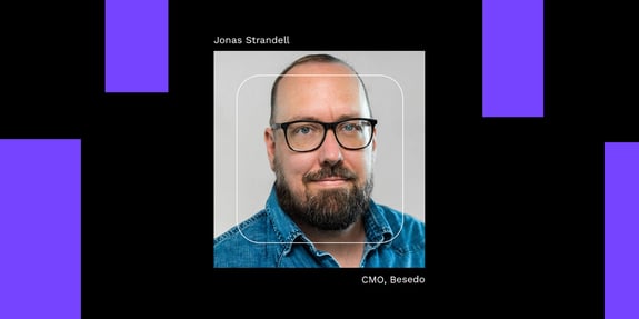Jonas Strandell, CMO på Besedo